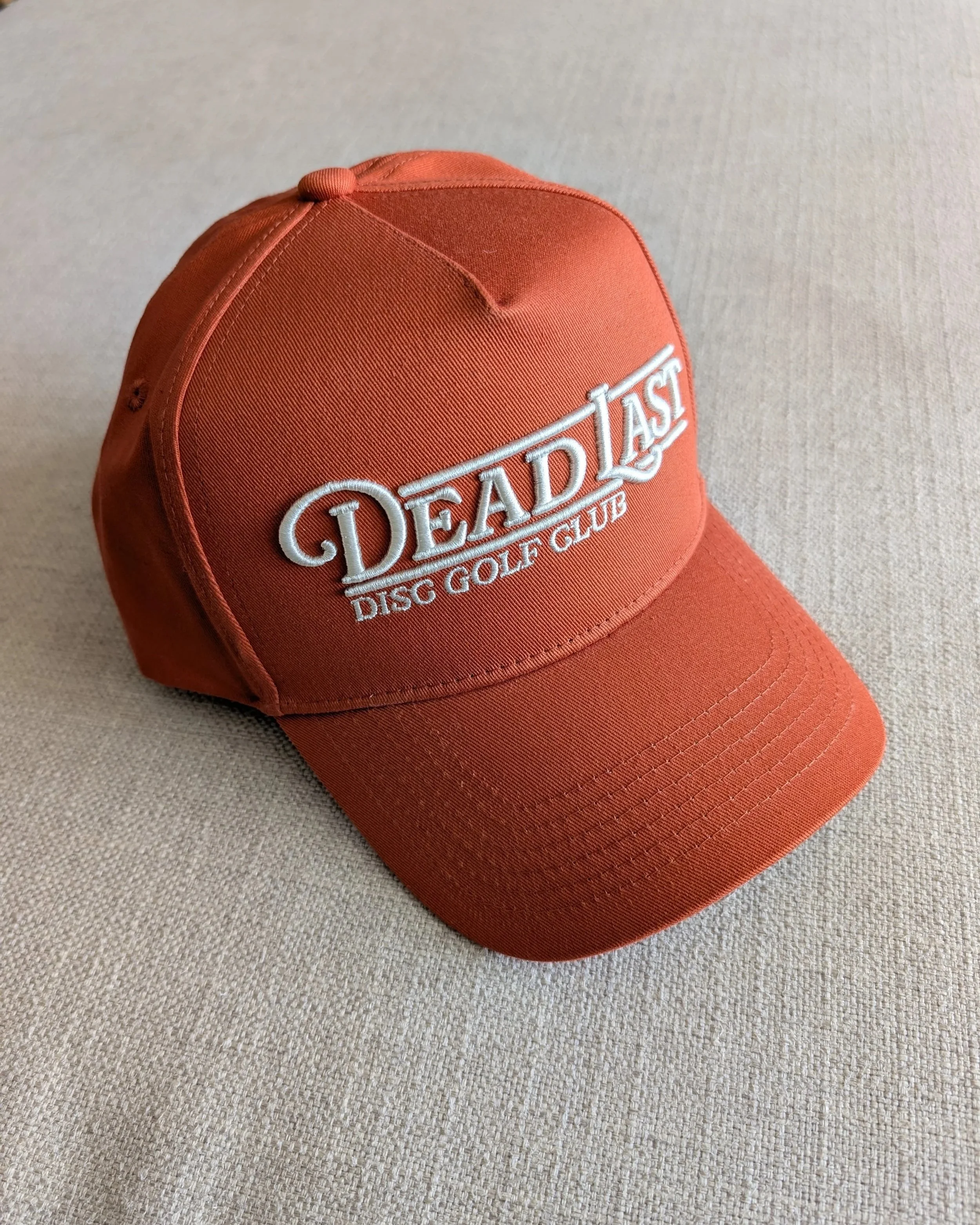 Club Hat in Burnt Orange